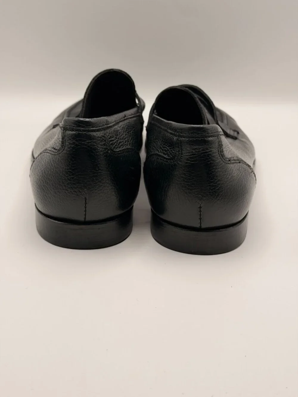 To Boot New York Men's Ravello Slip On Black Leather Penny Loafers Sz 8.5